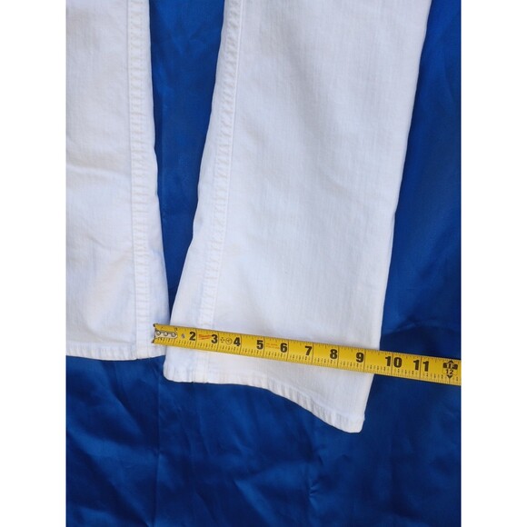 Buckle BKE Daytrip Womens Size 28L Virgo Bootcut Stretch White Denim Jeans Flare - Picture 3 of 8